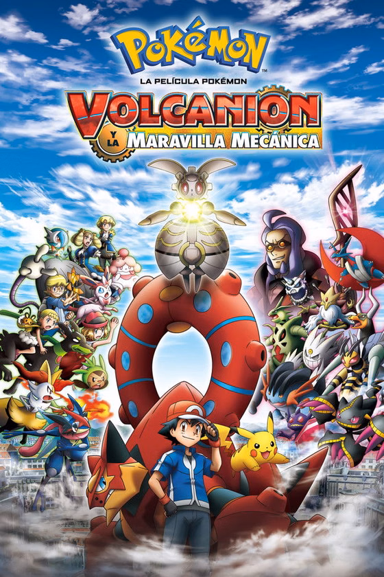 Póster de Pokémon:  Volcanion y la maravilla mecánica