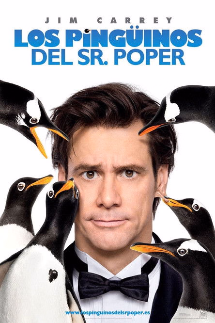 Póster de la película Los pingüinos del Sr. Poper