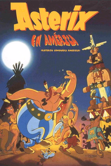 Póster de la película Astérix en América