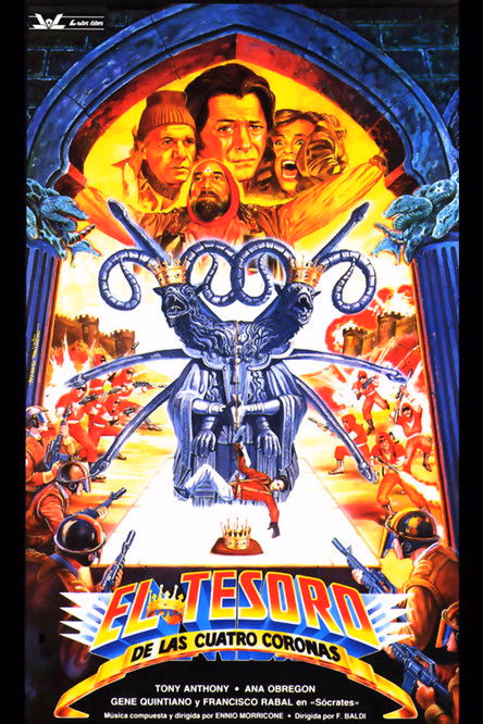 Póster de la película El tesoro de las cuatro coronas
