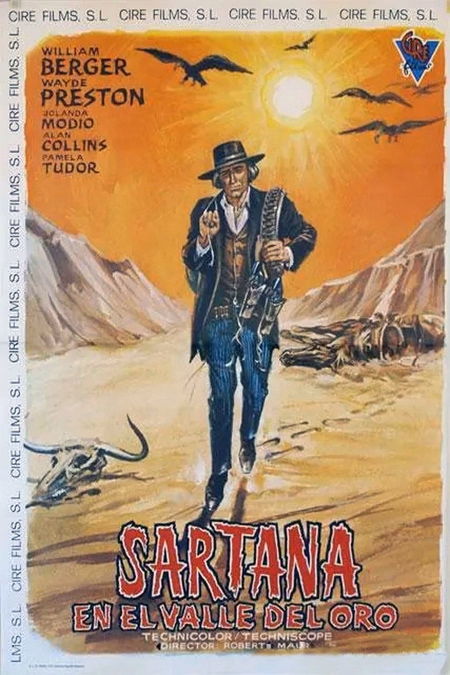 Póster de la película Sartana en el valle del oro