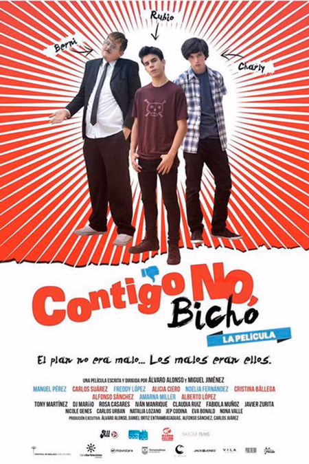Póster de la película Contigo no, bicho
