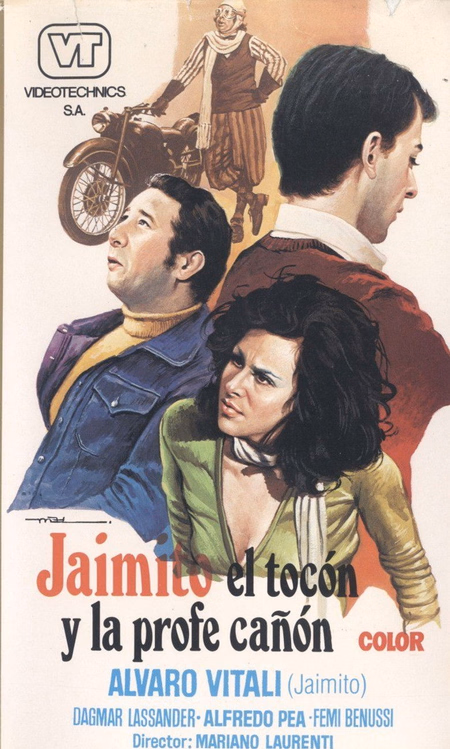 Póster de la película Jaimito el tocón y la profesora cañón