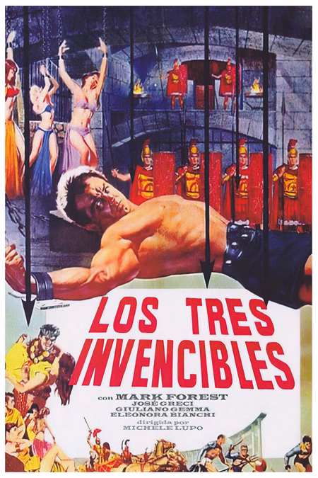 Póster de la película Los tres invencibles