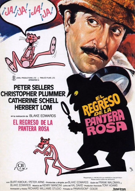 Póster de la película El regreso de la pantera rosa