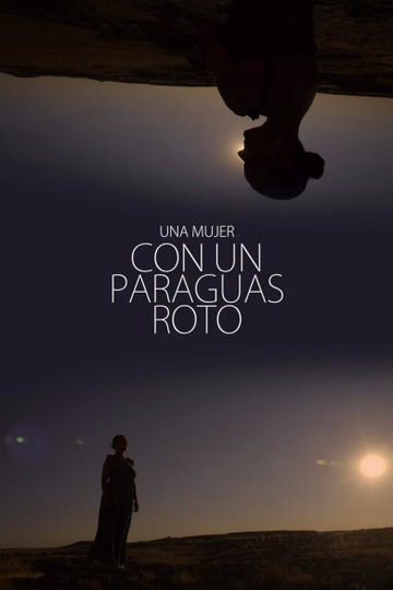 Póster de Una mujer con un paraguas roto