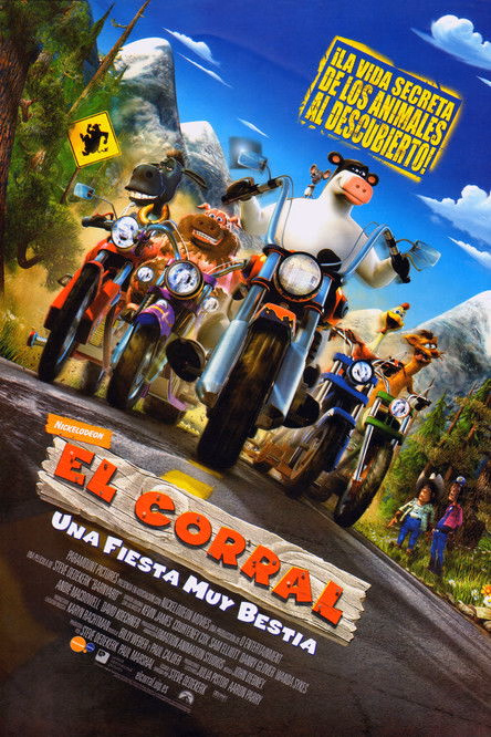 Póster de la película El corral, una fiesta muy bestia