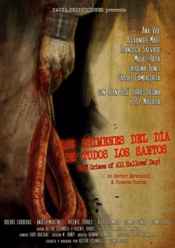 Póster de Los crímenes del día de todos los santos
