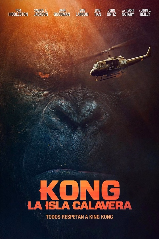 Póster de Kong: La isla calavera