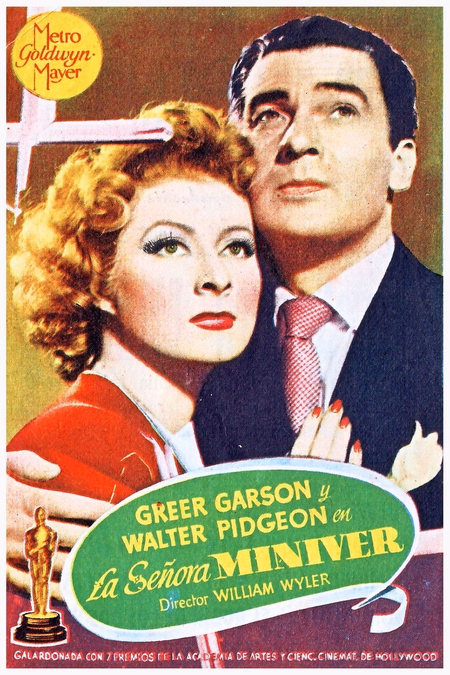 Póster de la película La señora Miniver