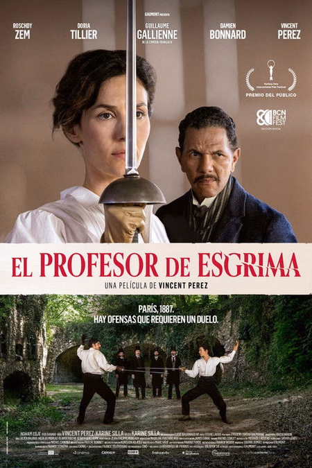 Póster de la película El profesor de esgrima