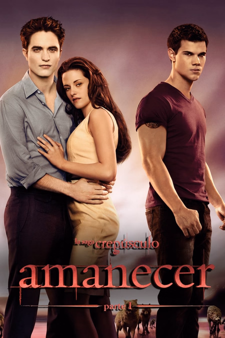 Póster de la película La saga Crepúsculo:  Amanecer - Parte 1