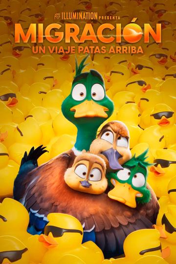 Póster de Migración. Un viaje patas arriba