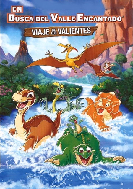 Póster de la película En busca del valle encantado XIV: Viaje de los valientes