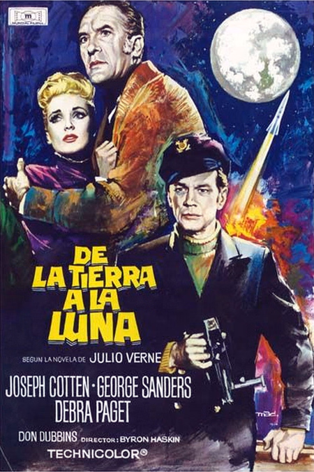 Póster de la película De la Tierra a la Luna