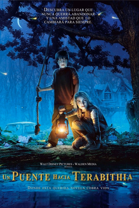Póster de la película Un puente hacia Terabithia