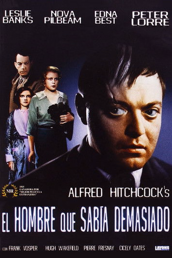 Póster de la película El hombre que sabía demasiado