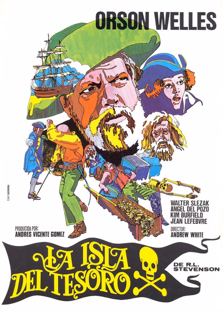 Póster de la película La isla del tesoro