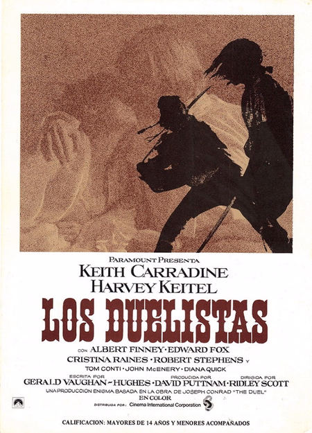 Póster de la película Los duelistas