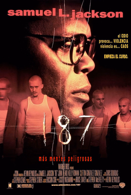 Póster de la película 187, muchas mentes peligrosas
