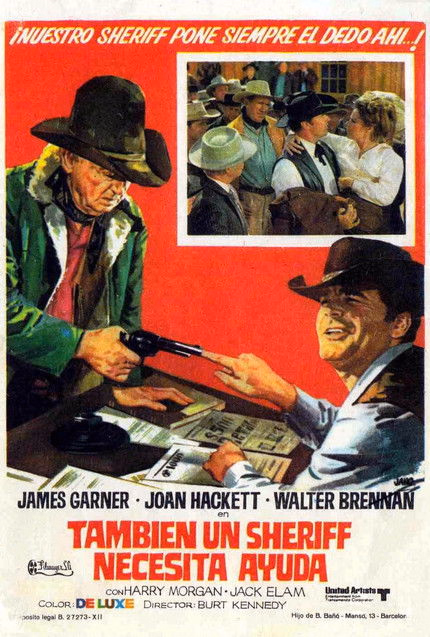 Póster de la película También un Sheriff necesita ayuda