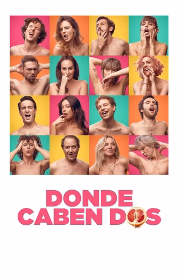 Póster de Donde caben dos