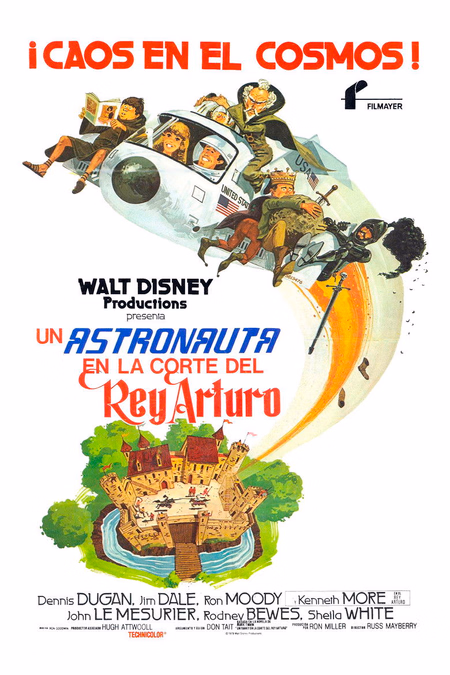 Póster de la película Un astronauta en la corte del Rey Arturo