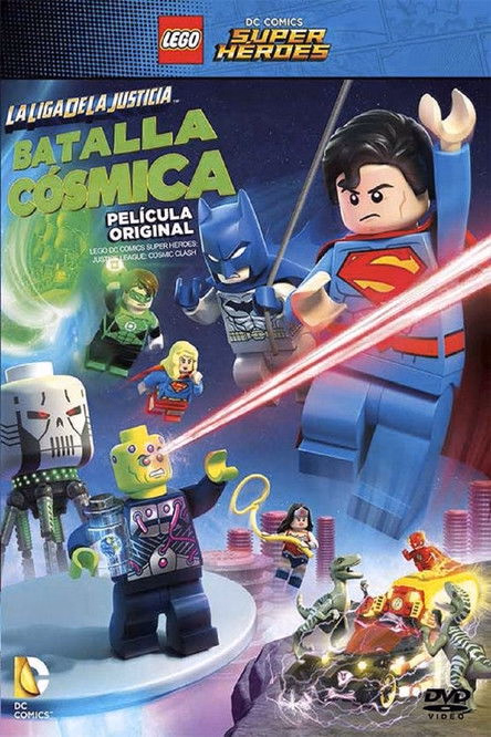 Póster de la película LEGO DC Comics Super Heroes: La liga de la justicia - La invasión de Brainiac