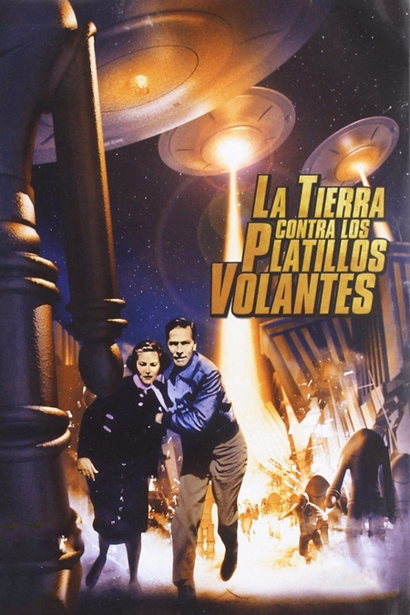 Póster de la película La Tierra contra los platillos volantes