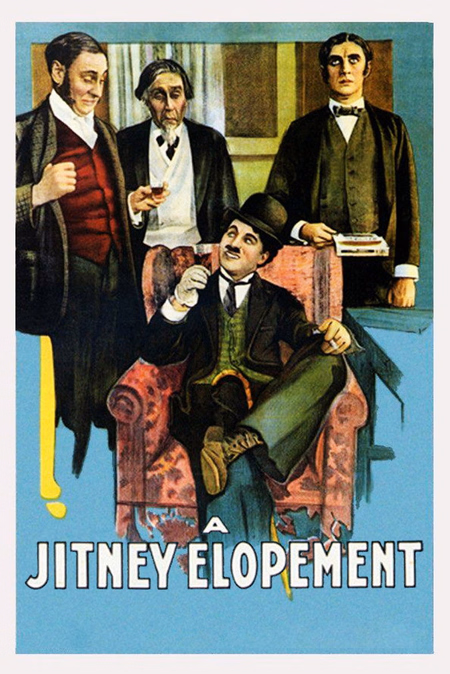 Póster de la película Charlot rapta a su novia