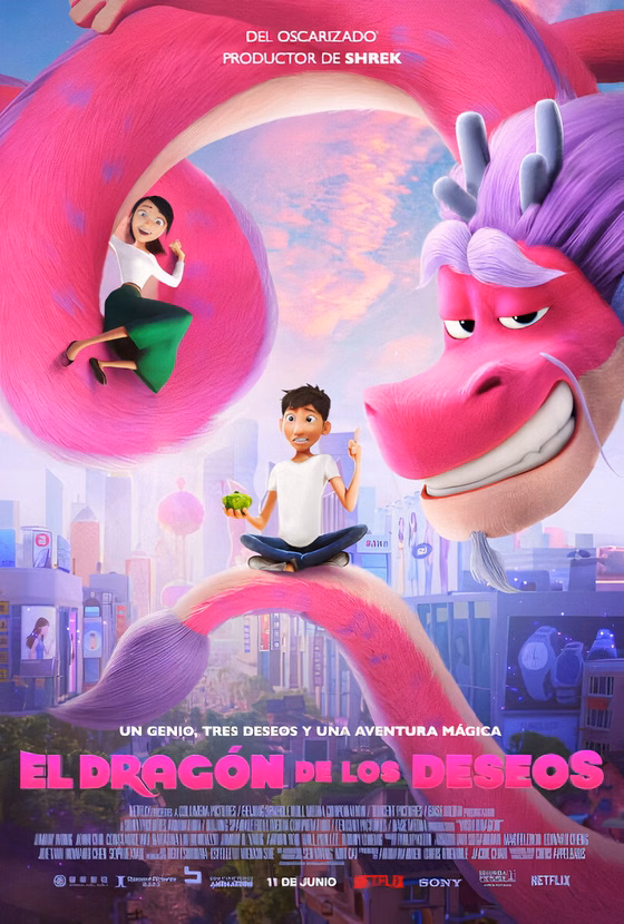 Póster de El dragón de los deseos