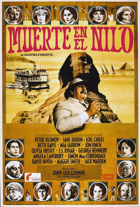 Póster de la película Muerte en el Nilo