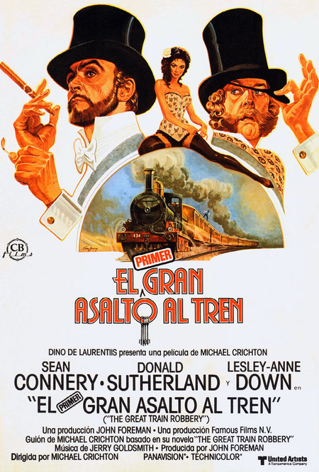 Póster de la película El primer gran asalto al tren