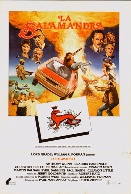 Póster de la película La salamandra roja