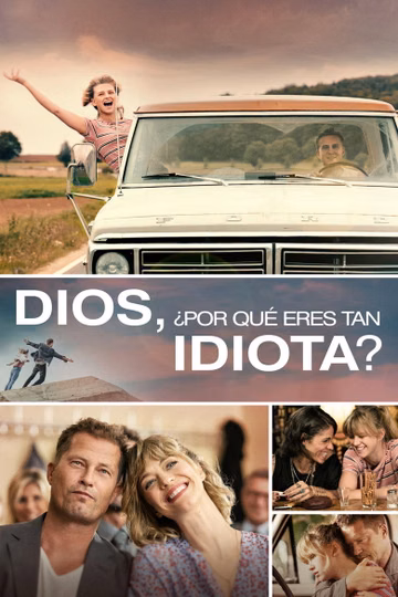 Póster de Dios, ¿por qué eres tan idiota?