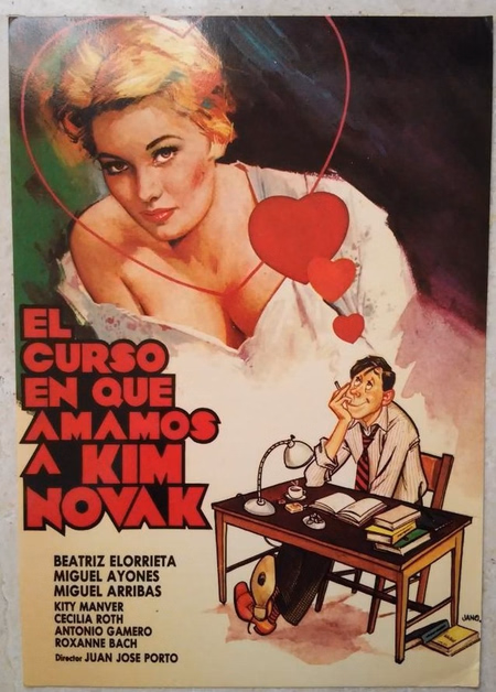 Póster de la película El curso en que amamos a Kim Novak