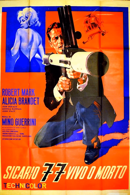 Póster de la película Sicario 77, vivo o muerto