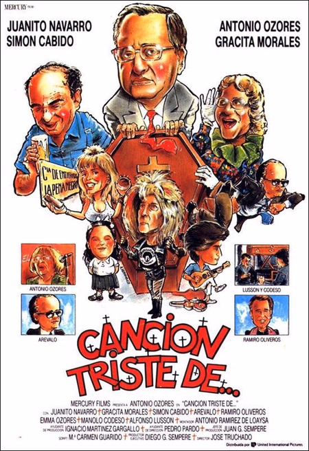 Póster de la película Canción triste de...