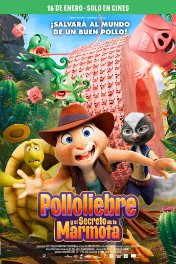 Póster de Polloliebre y el secreto de la marmota