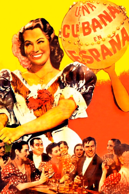 Póster de la película Una cubana en España