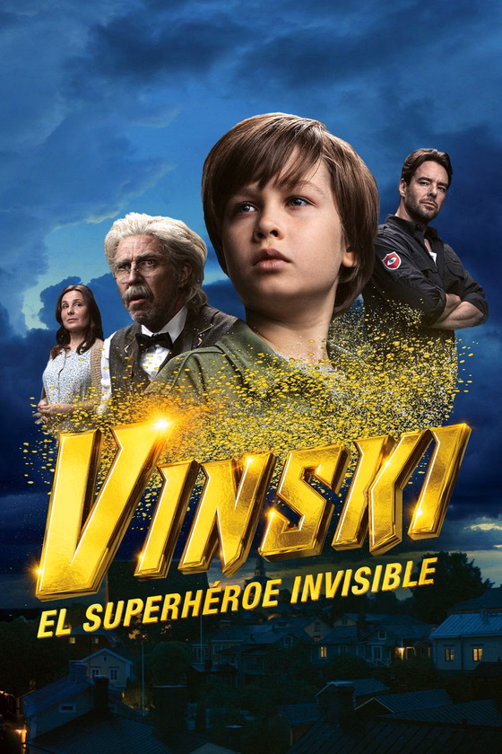 Póster de Vinski, el superhéroe invisible