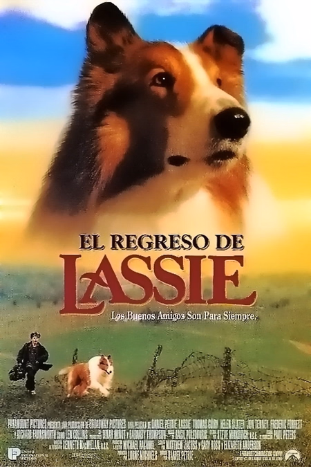 Póster de la película El regreso de Lassie