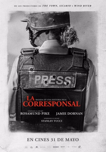 Póster de La corresponsal