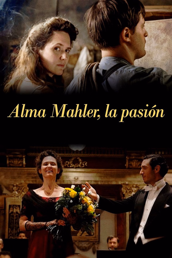 Póster de Alma Mahler, la pasión