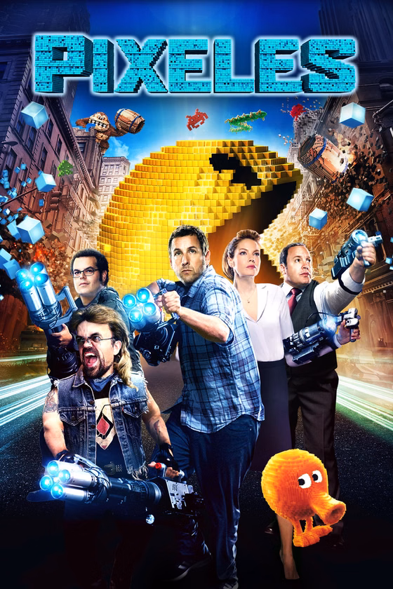 Póster de Pixels
