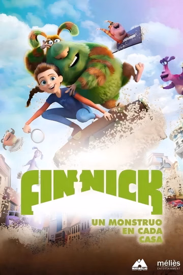 Póster de Finnick. Un monstruo en cada casa