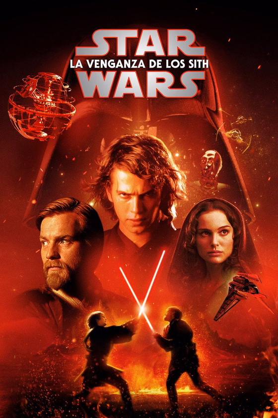 Póster de La guerra de las galaxias. Episodio III: La venganza de los Sith