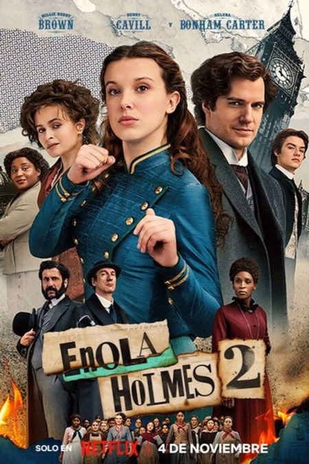 Póster de la película Enola Holmes 2