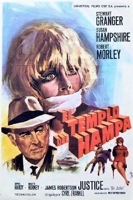 Póster de la película El templo del hampa