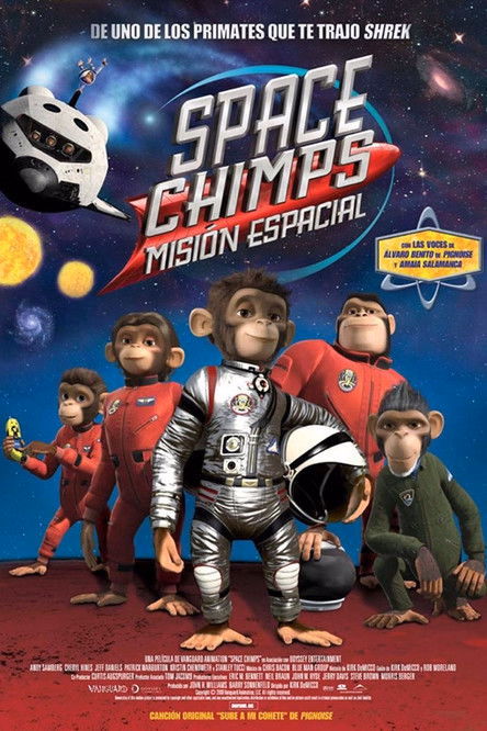 Póster de la película Space Chimps. Misión espacial